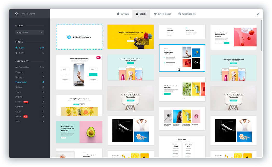 Workspaces and Projects in Brizy Cloud