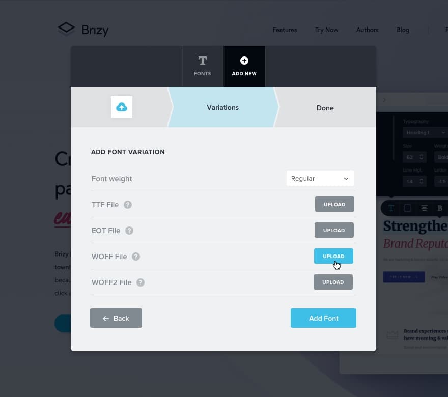Workspaces and Projects in Brizy Cloud
