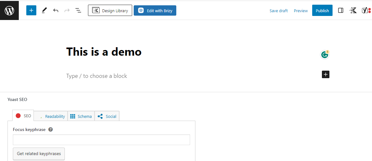 Workspaces and Projects in Brizy Cloud